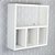 Nicho Decorativo Organizador para Banheiro Branco 40cm Nancy - Imagem 2