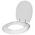 Tampa de Vaso Poliéster De Ville Branco para bacia Deca - Imagem 2