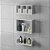 Conjunto Kit 3 Nichos Prateleiras Decorativas Branca para Banheiro - Imagem 2