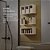 Kit Nichos Prateleiras Versalhes Para Banheiro Decorativo Branco - Imagem 4