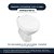Assento Sanitário Soft Close Aretusa Branco para vaso Hervy - Imagem 4