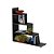Estante Escada para Sala Quarto Ladder Organizador Preto - Imagem 3