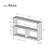 Nicho para Banheiro Lavabo Atenas Preto 50 x 30cm - Imagem 5
