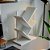 Livreiro de Mesa Vértice Organizador de Livros Revistas Nicho Branco - Imagem 5