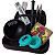 Kit Premmium Tabacaria Cuia Slick 8ml Piteira Sedas Tubete Case Tesoura - Imagem 1