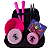 Kit Premmium PINK Tabacaria Cuia Slick 8ml e 10ml Piteira Tubete Case Tesoura - Imagem 1