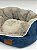 Cama para Pet Cão ou Gato 83x70x15cm (G) - Azul Marinho - Imagem 2
