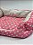 Cama para Pet Cão ou Gato 43x32x16cm (M) - Estampa Bolinhas - Rosa - Imagem 2