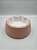 Comedouro/Bebedouro para Pet Cão ou Gato | Rosa e Branco | 17,8x17,8x6,5cm - Imagem 2