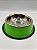 Comedouro/Bebedouro para Pet Cão ou Gato | Verde | 18cm - Imagem 1