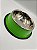 Comedouro/Bebedouro para Pet Cão ou Gato | Verde | 18cm - Imagem 2