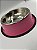 Comedouro/Bebedouro para Pet Cão ou Gato | Rosa | 18cm - Imagem 4