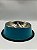 Comedouro/Bebedouro para Pet Cão ou Gato | Azul  | 18cm - Imagem 3