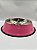 Comedouro/Bebedouro para Pet Cão ou Gato | Rosa  | 30cm - Imagem 3