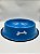 Comedouro/Bebedouro para Pet Cão ou Gato | Azul | 34cm - Imagem 1