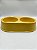 Comedouro/Bebedouro para Pet Cão ou Gato | Duplo | Amarelo | 26,5x15x5,5cm - Imagem 5