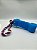 Brinquedo para Pet Cão | Osso Mordedor de Silicone com Cordão | Azul - Imagem 4