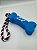 Brinquedo para Pet Cão | Osso Mordedor de Silicone com Cordão | Azul - Imagem 2