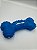 Brinquedo para Pet Cão | Silicone | Mordedor Ossinho | Azul - Imagem 2