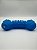 Brinquedo para Pet Cão | Silicone | Mordedor Ossinho | Azul - Imagem 3