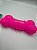 Brinquedo para Pet Cão | Silicone | Mordedor Ossinho | Rosa - Imagem 2