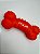 Brinquedo para Pet Cão | Silicone | Mordedor Ossinho | Vermelho - Imagem 2