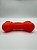 Brinquedo para Pet Cão | Silicone | Mordedor Ossinho | Vermelho - Imagem 3