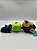 Brinquedo para Pet Cão Pelúcia com Bola e Cordão  Verde - Imagem 2