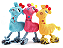 Brinquedo Para Pet Cão | Poliéster | Pelúcia Girafinha Rosa - Imagem 1