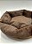 Cama para Pet Cão ou Gato 50x20cm (P) - Marrom - Imagem 1