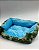 Cama para Pet Cão ou Gato 63x47x21cm - Verde - Imagem 1