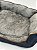 Cama para Pet Cão ou Gato 58X44X19cm (G) - Azul Escuro - Imagem 2