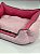 Cama para Pet Cão ou Gato 45x37x19cm (M) - Estampa Círculos Rosa - Imagem 2