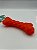 Brinquedo para Pet Cão | Osso Mordedor de Silicone | Vermelho - Imagem 3
