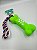 Brinquedo para Pet Cão | Osso Mordedor de Silicone com Cordão | Verde - Imagem 3