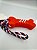 Brinquedo para Pet Cão | Osso Mordedor de Silicone com Cordão | Vermelho - Imagem 4