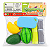 Kit Frutas e Legumes p/ Cortar/Descarcar - 8 peças - Imagem 1