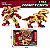 Brinquedo Robô Transformável Dino T-REX Dourado - Imagem 1