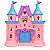 Brinquedo Castelo Infantil com Bonecas Móveis Luz e Som - Imagem 3