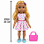 Boneca Negra 33cm com Vestido e Bolsinha - Imagem 2