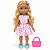 Boneca Negra 33cm com Vestido e Bolsinha - Imagem 1