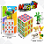 Brinquedo Cubo Mágico 3x3 c/ Números, Letras e Animais Sortidos - Imagem 1