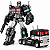 Brinquedo Robô Transformável em Caminhão 18cm 13 Acessórios - Imagem 1