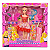 Boneca Fashion com 4 Roupas e Acessórios Modelos Sortidos - Imagem 2