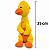 Pato de Pelúcia Amarelo para Pet 35 cm - Imagem 2