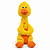 Pato de Pelúcia Amarelo para Pet 35 cm - Imagem 1