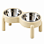 Comedouro/Bebedouro Pet Elevado 10cm c/ Potes em Inox 250ml - Imagem 4
