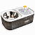 Fonte de Água Elétrica com Flor Bivolt + Comedouro em Inox para Pet - Azul - Imagem 2