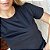 Camiseta Básica Feminina - Preta - Imagem 3