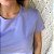 Camiseta Básica Feminina - Lilás - Imagem 1